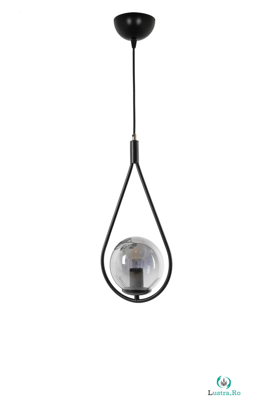 Lustra, Stala, 846STL2859, Metal, Negru